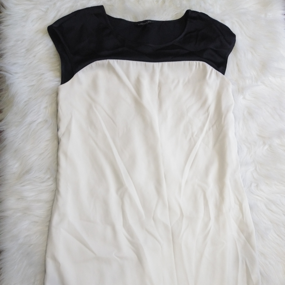 Express Multicolor Chiffon Dress